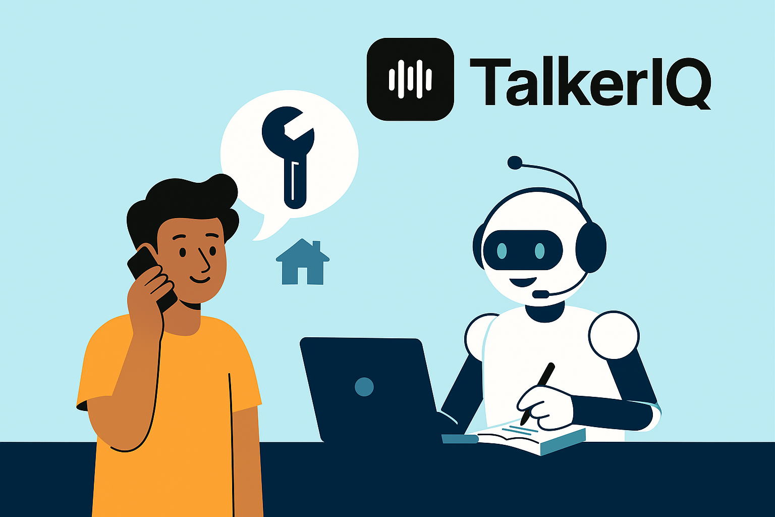AI Agent Talker IQ Home services