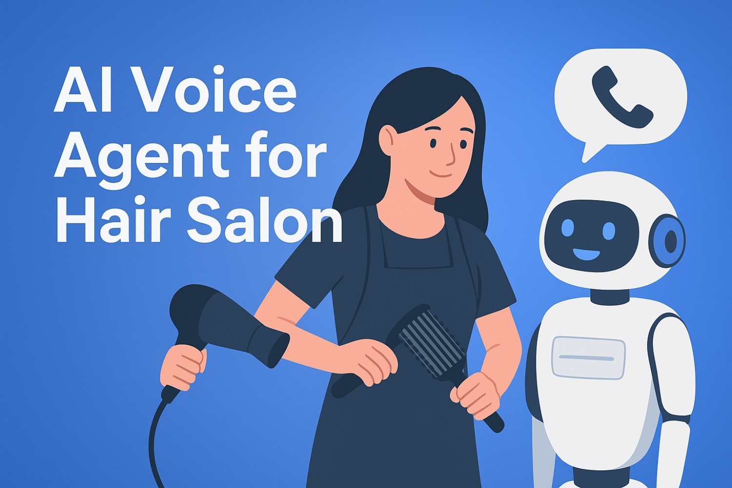 Transform Your Hair Salon with an AI Voice Agent: The Future of Salon Booking & Customer Care