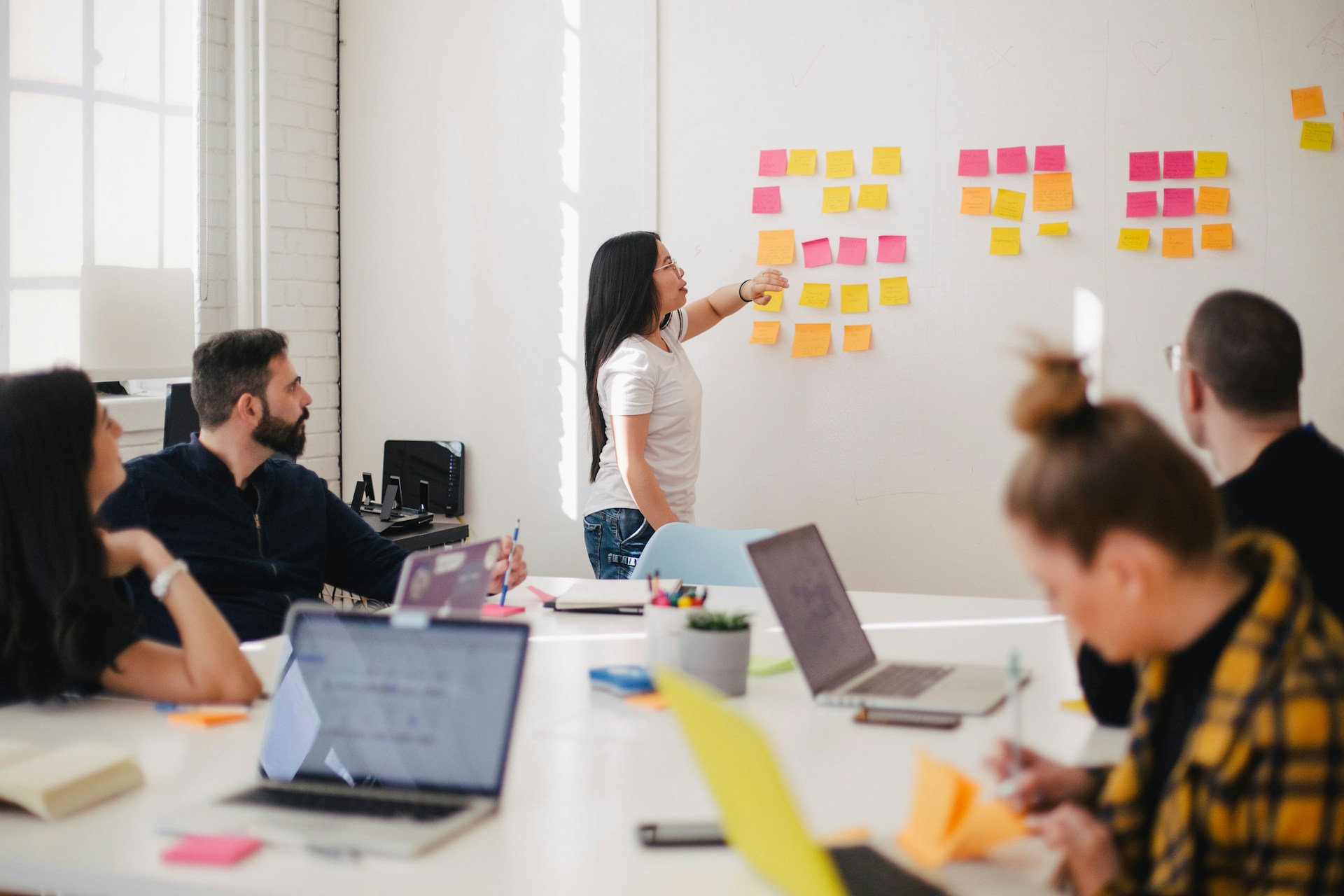 TalkerIQ team working on AI voice technology